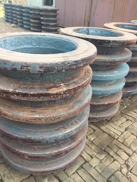 Industrial steel flange