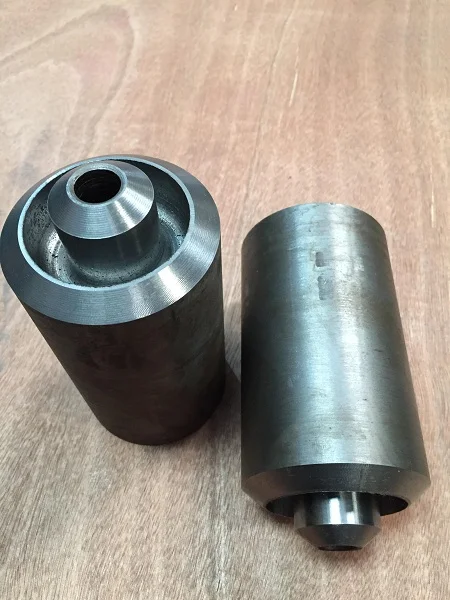 Industrial steel flange