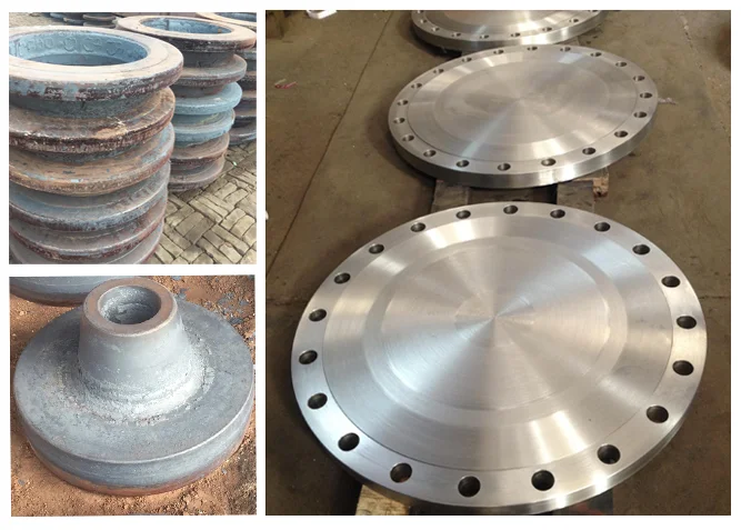 Industrial metal components